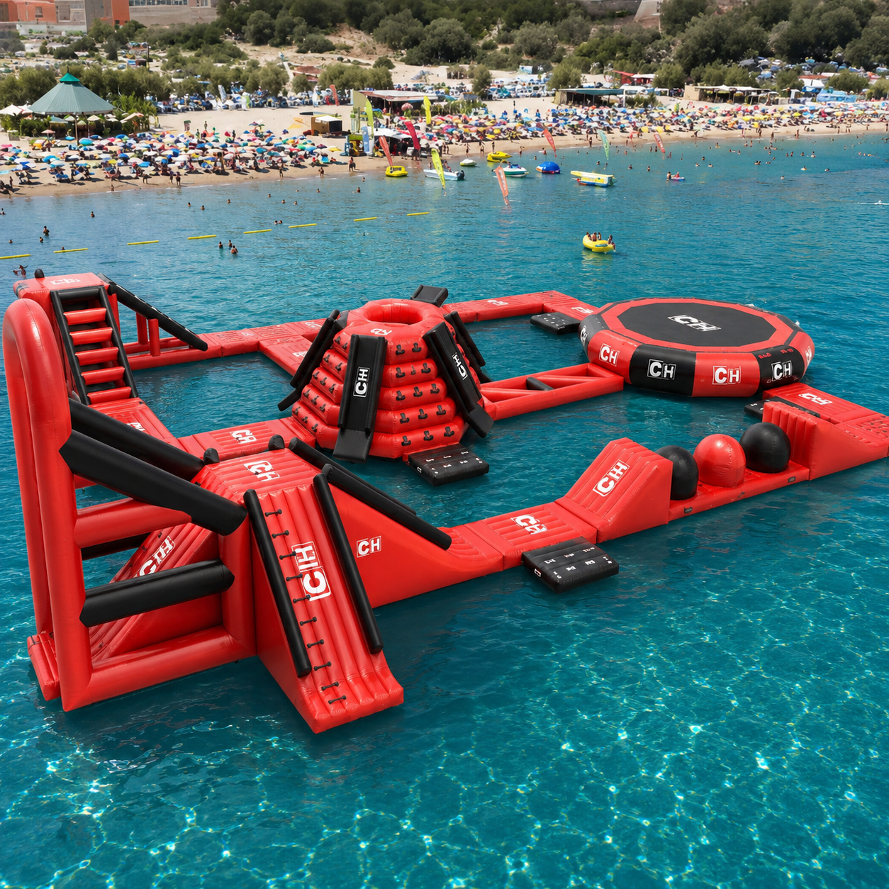 INFLATABLE OBSTACLE COURSE